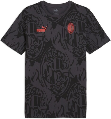 PUMA-T-shirt à motif all-over ftblCULTURE AC Milan Homme-image-1