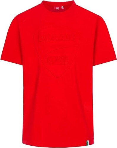 DUCATI CORSE-Ducati Corse Logo Relief Officiel Motogp - T-shirt-1