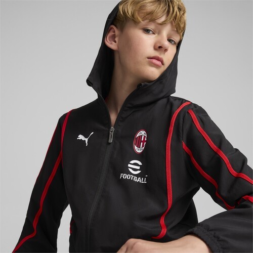 PUMA-Veste Tissée D'Avant Match Ac Milan-3