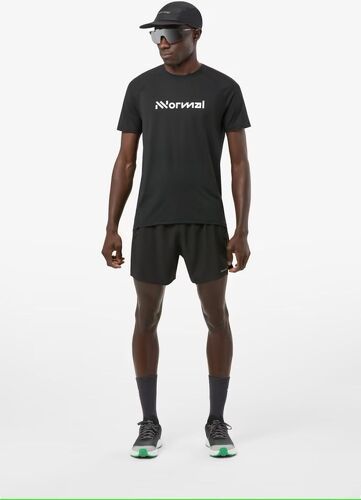 NNORMAL-Nnormal Race T-Shirt Black T-Shirt Running-1