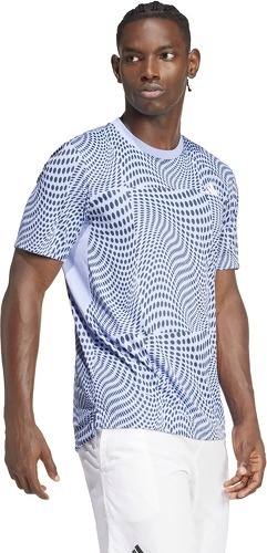 adidas Performance-T-shirt de tennis graphique Club-4