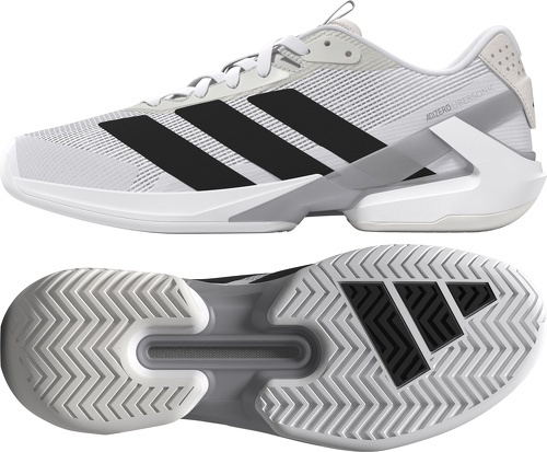 adidas Performance-ADIZERO UBERSONIC 5 M FTWR WHITE/CORE BLACK/SILVER MET.-1