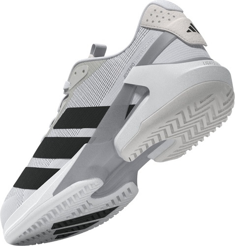 adidas Performance-ADIZERO UBERSONIC 5 M FTWR WHITE/CORE BLACK/SILVER MET.-3