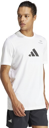 adidas Performance-T-shirt graphique catégorie tennis AEROREADY-3