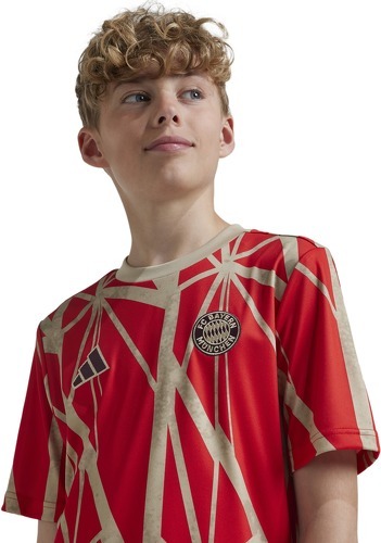 adidas Performance-Maillot Prematch enfant Bayern Munich 2024/25-3