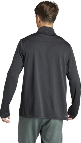 adidas Performance-T-shirt de training à manches longues et zip 1/4 Train Essentials-1