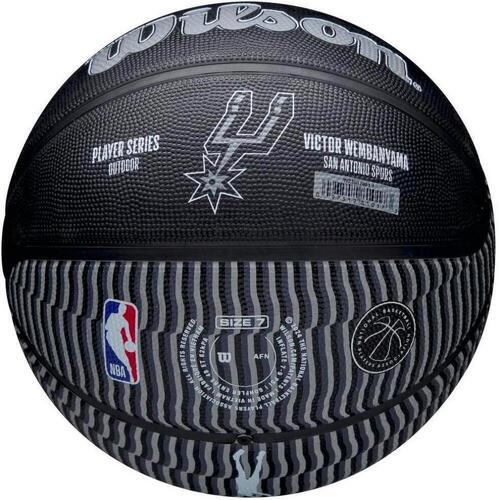 WILSON-Ballon De Basketball Wilson Nba Player Victor Wembanyama-2