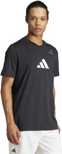 adidas Performance-T-Shirt Grafica Aeroready Padel Category-2