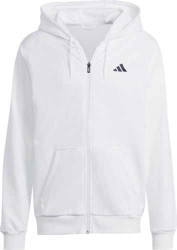 adidas Performance-Veste à capuche de tennis entièrement zippée Club Teamwear  -0