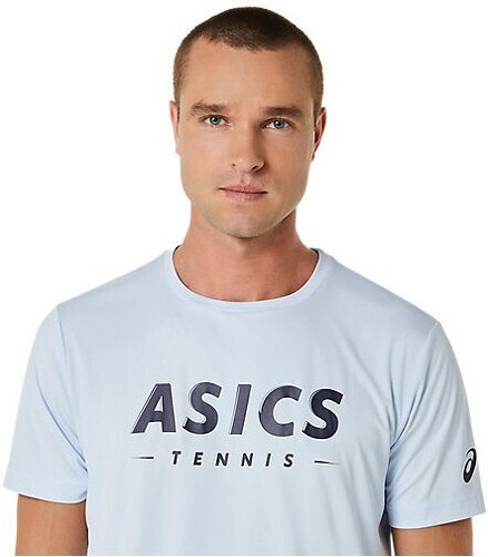 ASICS-MEN COURT TENNIS GRAPHIC Bleu PE 2023-1