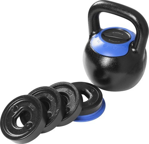 GORILLA SPORTS-Kettlebell réglable de 8kg à 16kg et 16kg à 24kg-4