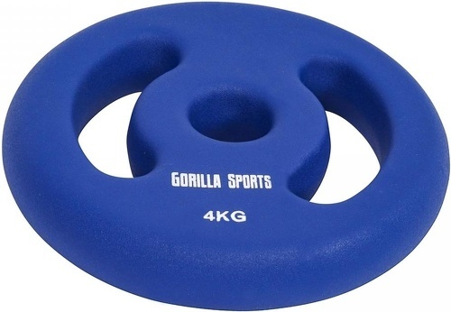 GORILLA SPORTS-Paire de disques à poignées Néoprène - De 2 x 1 à 2 x 5 KG-2