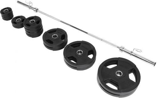 GORILLA SPORTS-Set d'haltère long Olympique de 130 kg - Pour haltérophilie-2