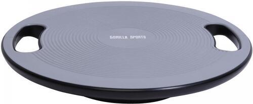 GORILLA SPORTS-Balance Board avec poignées - Plateau d'équilibre - Coloris noir / gris foncé-image-1