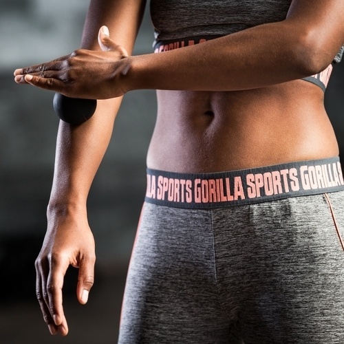 GORILLA SPORTS-Balle De Massage Pour Les Fascias, Physiothérapie, Yoga Et Fitness Ø 6 Cm-4