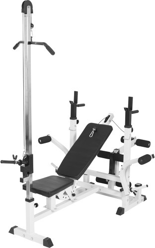 GORILLA SPORTS-Banc de musculation universel complet (banc + poulie)-0