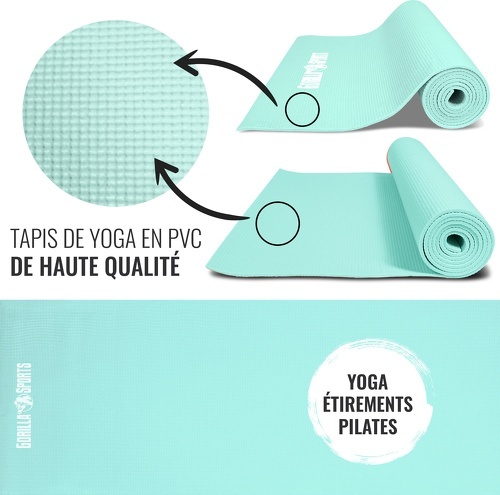 GORILLA SPORTS-Tapis Yoga 2-1