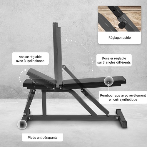 Gyronetics-Gyronetics E-Series GN006 - Banc de musculation-2