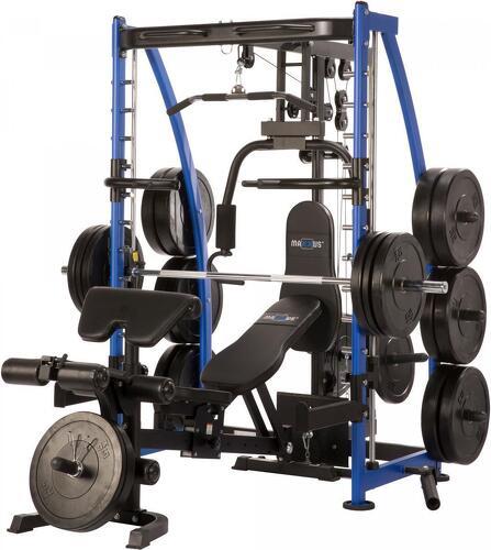 MAXXUS-MAXXUS Multipresse 8.1 Smith machine avec banc de musculation-2