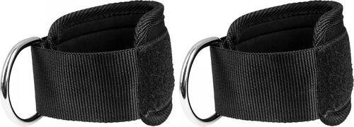 GORILLA SPORTS-Paire de sangles de tirage rembourrées pour cheville ou poignet -  2 sangles Nylon avec fermetures velcro-3