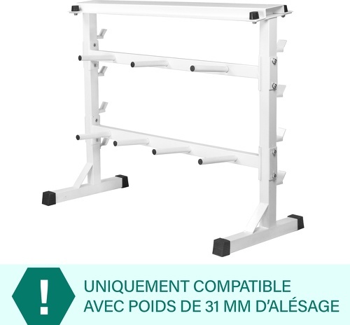 GORILLA SPORTS-Rack de rangement pour poids et haltères 30/31mm - GS019-1