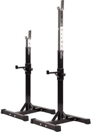 GORILLA SPORTS-Repose haltères longs + Set 35kg avec disques en plastique + barre curl-3