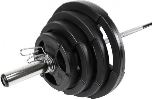 GORILLA SPORTS-Set d'haltère long Olympique de 130 kg - Pour haltérophilie-1