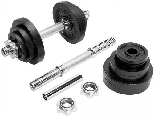 GORILLA SPORTS-Set d'haltères modulable 2 en 1 de 22 kg-2