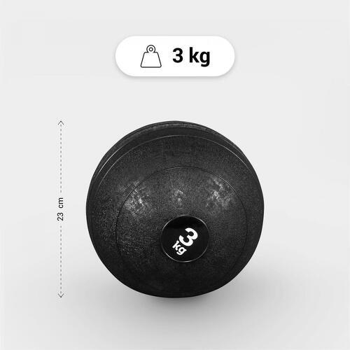 GORILLA SPORTS-Slam Ball Caoutchouc (3kg à 20Kg)-1