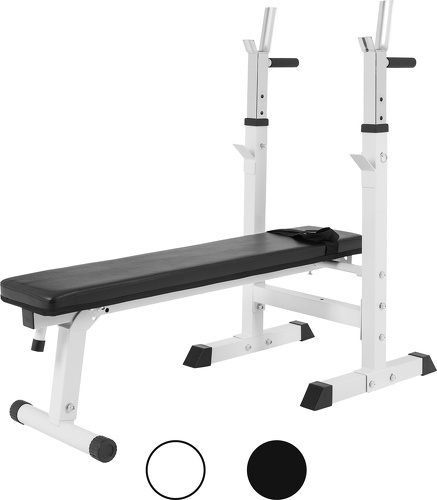 GORILLA SPORTS-Banc de musculation avec support de barres-0