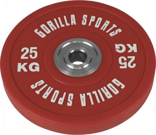 GORILLA SPORTS-Bumpers 25kg caoutchouc renforcé - Disques-0