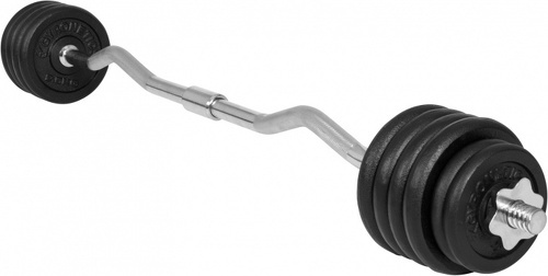Gyronetics-Gyronetics E-Series Curl-set poids en fonte 30 kg GN019-0