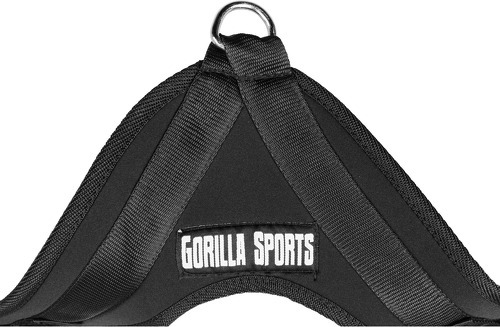 GORILLA SPORTS-Harnais à abdominaux en nylon et néoprène Gorilla Sports-1