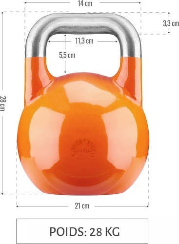 GORILLA SPORTS-Kettlebells compétition 8 à 24kg-4