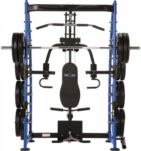 MAXXUS-MAXXUS Multipresse 8.1 Smith machine avec banc de musculation-1