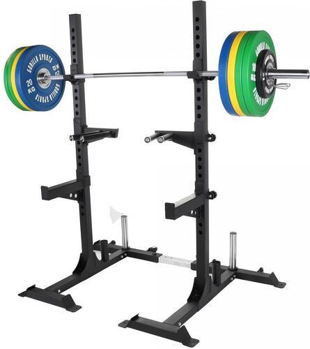 GORILLA SPORTS-Rack à squat avec set d'haltère Olympique Premium 140 kg-2