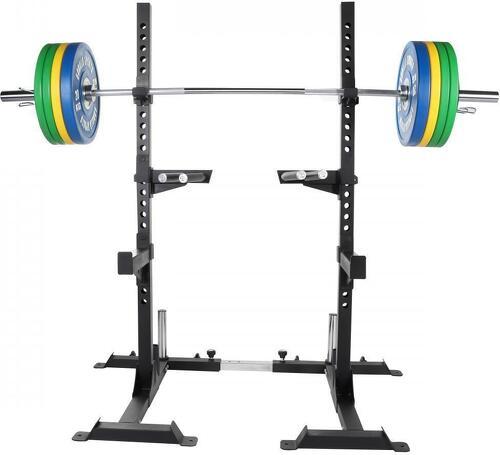 GORILLA SPORTS-Rack à squat avec set d'haltère Olympique Premium 140 kg-3