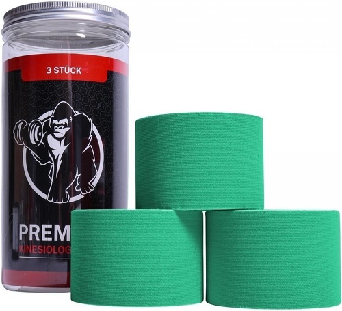 GORILLA SPORTS-Sets De 3 Bandes De Kinésiologie - 5 Cm-0