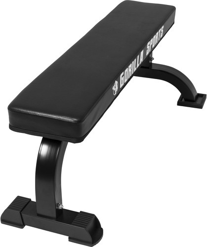 GORILLA SPORTS-Banc de musculation plat avec logo-2