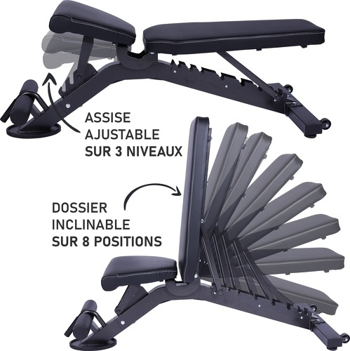 GORILLA SPORTS-Banc de musculation réglable et inclinable-3