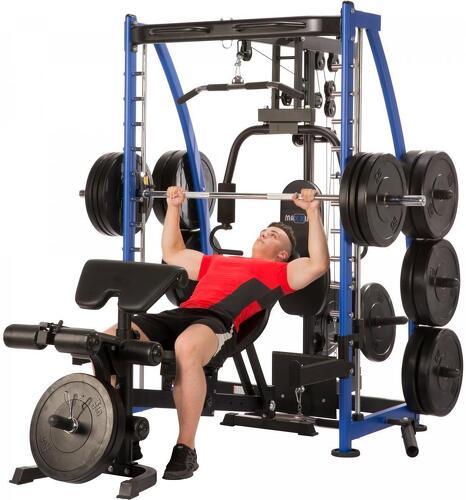 MAXXUS-MAXXUS Multipresse 8.1 Smith machine avec banc de musculation-4