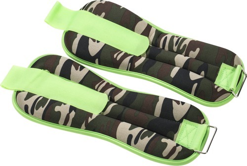 GORILLA SPORTS-Paire bandes lestées flashy camouflage de 1 KG à 4 KG-image-1