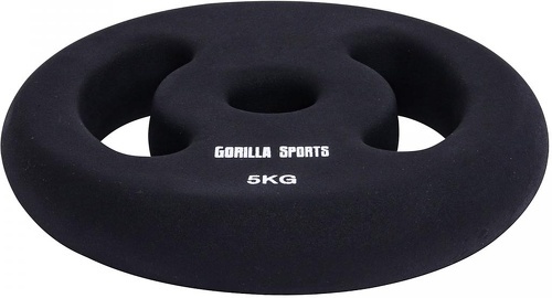 GORILLA SPORTS-Paire de disques à poignées Néoprène - De 2 x 1 à 2 x 5 KG-2