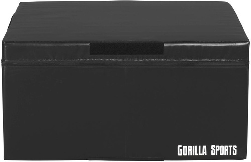 GORILLA SPORTS-Plyoboxs noires en mousse - De 15 à 60 cm de haut-2