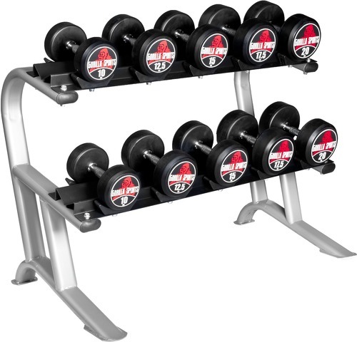 GORILLA SPORTS-Rack de rangement pour haltères PRO-2