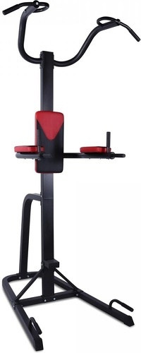 GORILLA SPORTS-Station de traction multifonction power tower rouge - Chaise romaine-image-1