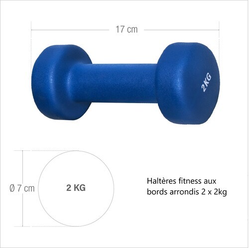 GORILLA SPORTS-Haltères fitness 1 à 10kg-1