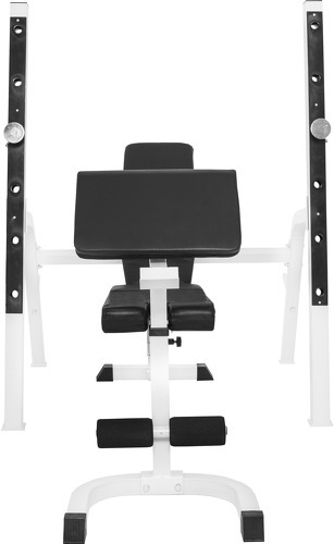 GORILLA SPORTS-Banc de musculation avec repose-barre séparé-1