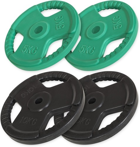 GORILLA SPORTS-Disques 31mm de 1,25 à 25KG-0