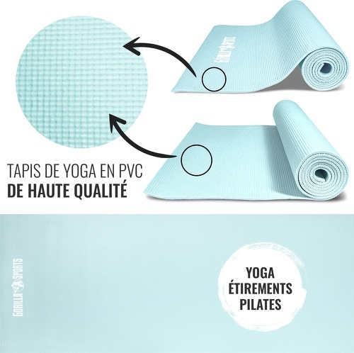 GORILLA SPORTS-Tapis Yoga 2-1